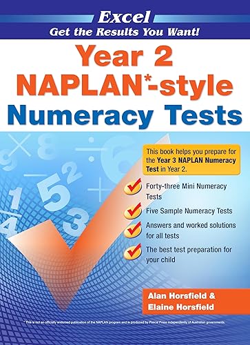 Excel NAPLAN*-style Numeracy Tests Year 2