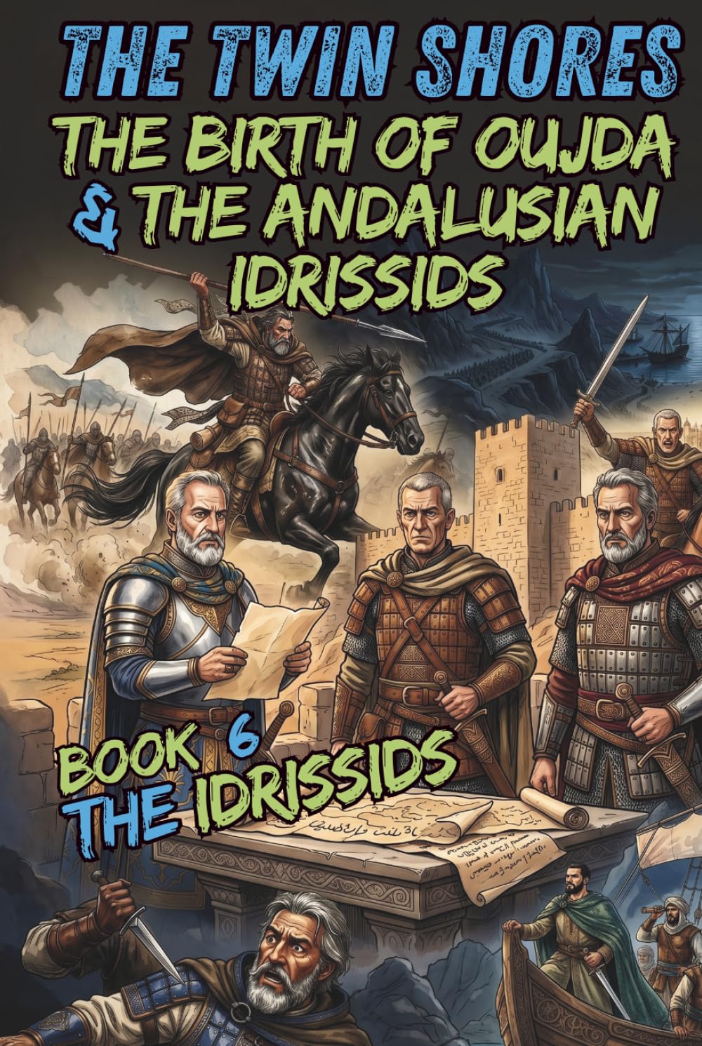 The Twin Shores | The Birth of Oujda & The Andalusian Idrissids: The Idrissids - Book 6 | Moroccan History Collection for Young Readers