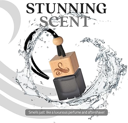 Miniatura 2 de Ambientador de coche Greed para hombres | Fragancias inspiradas en perfumes Aventos | Ambientador fuerte con tecnología eliminadora de olores |