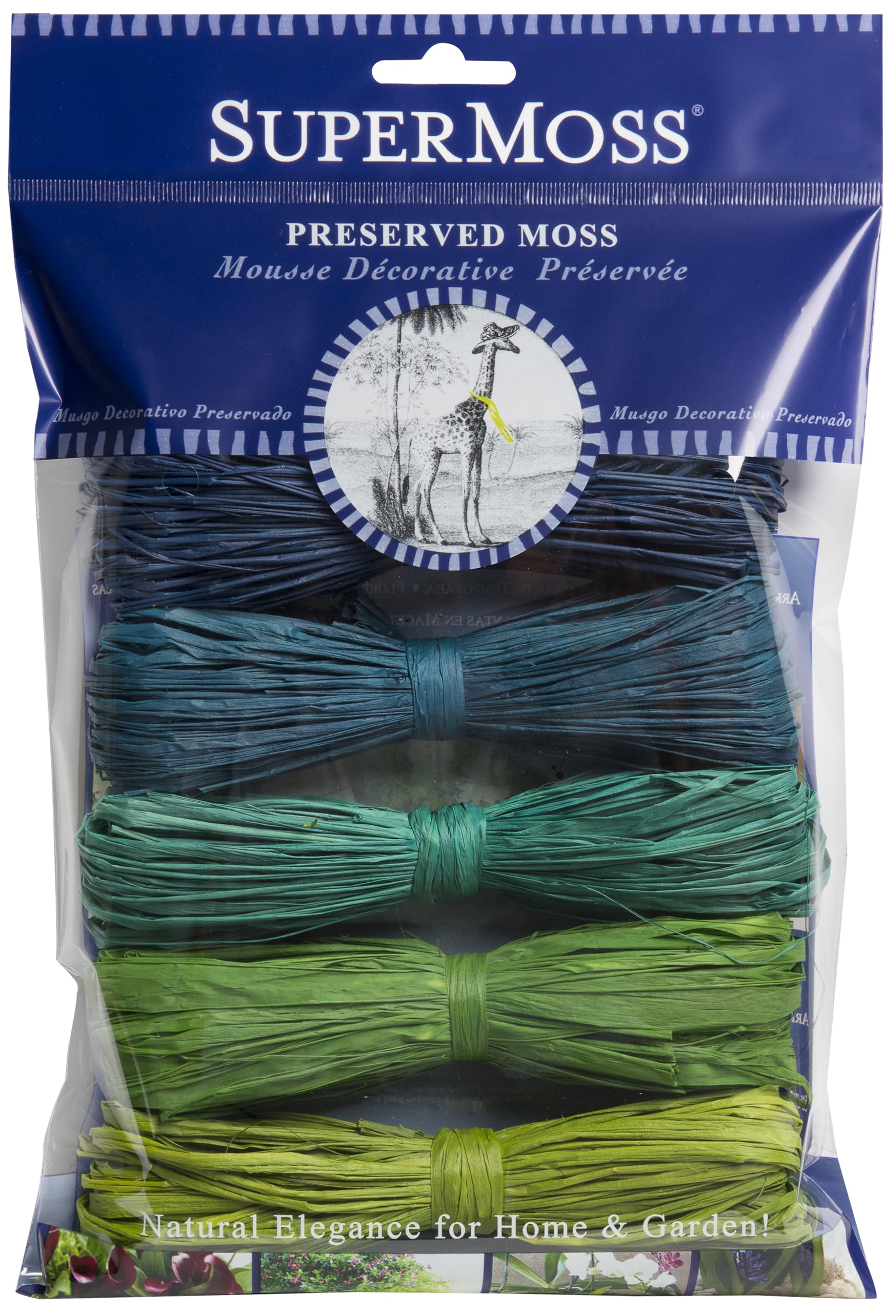 SuperMoss Craft Kit Raffia, Spring Coastal Theme 5 Pack-image-27