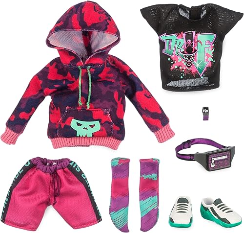 Disney Store Inspirado por el Dr. Facilier para niñas  La princesa y la rana Disney ILY 4EVER - Paquete de moda para muñecas