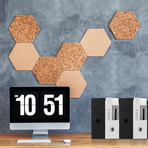 Miniatura 7 de Harloon 24 piezas de plástico para archivadores de revistas, organizador de carpetas de almacenamiento de escritorio para escritorio, soporte de