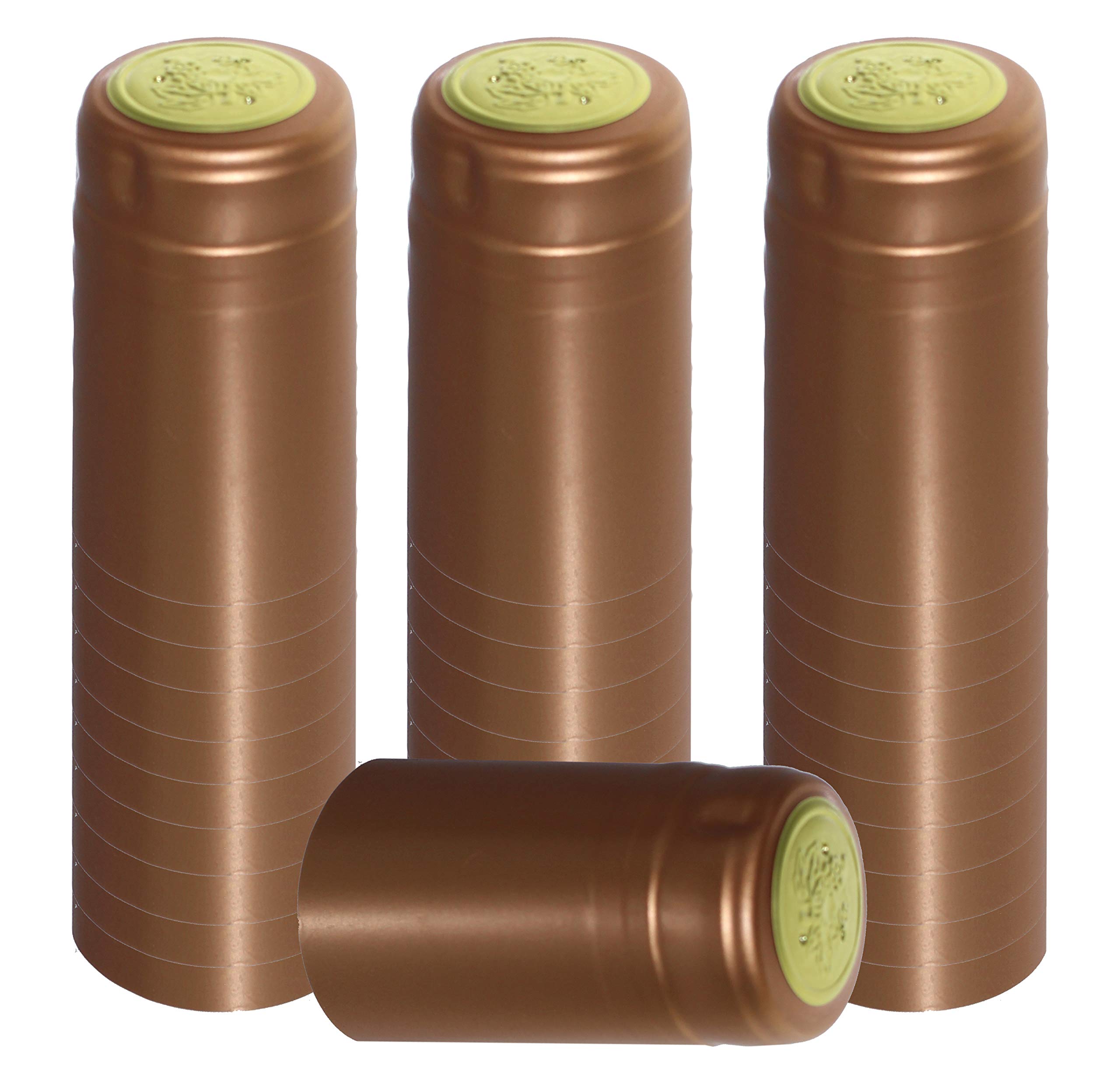 Bronze PVC Shrink Capsules For Sealing Wine Bottle Corks- 30 Per Bag