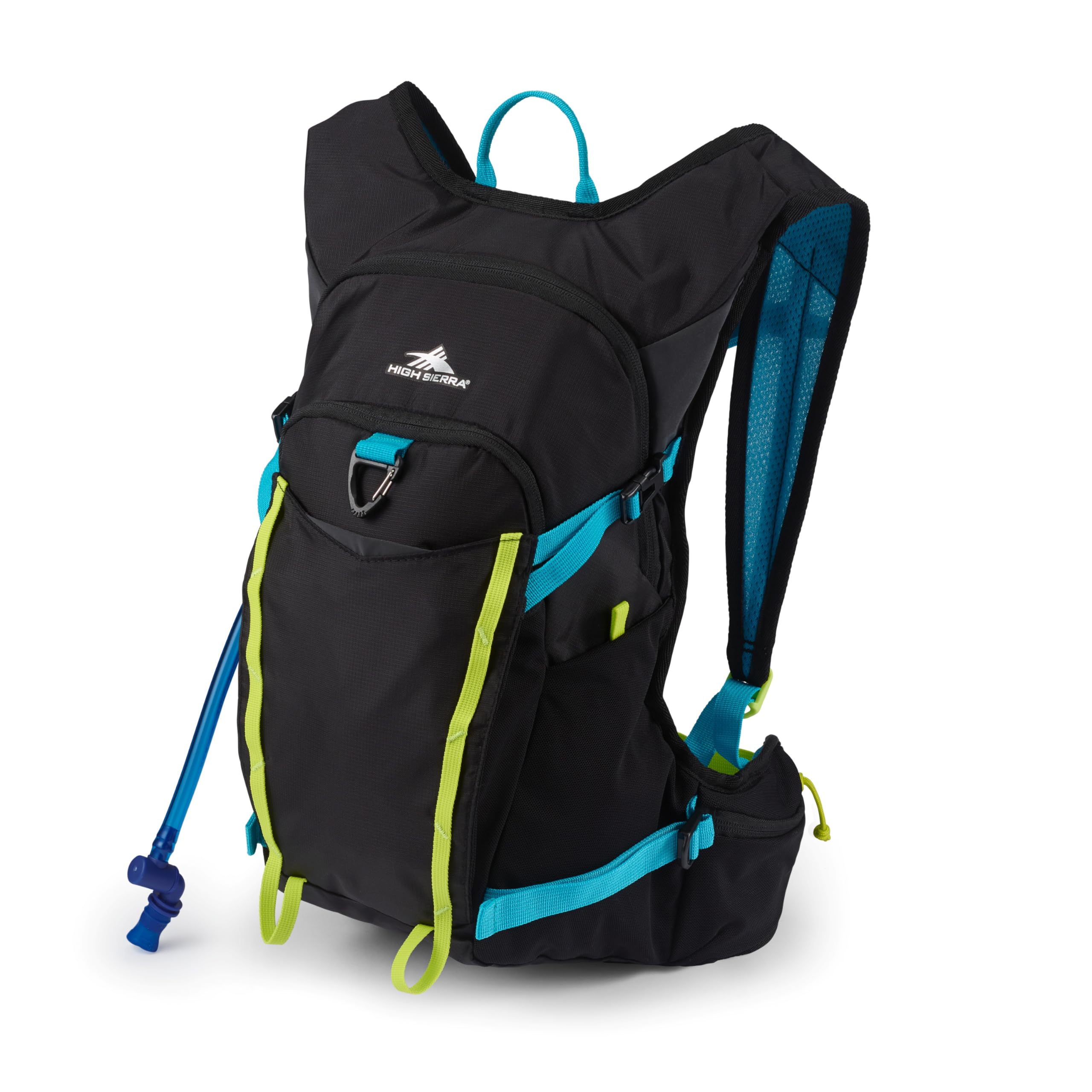 High SierraHydrahike 2.0 Hydration Backpack with 2L Water Bladder for Running, Hiking, Camping, or Cycling