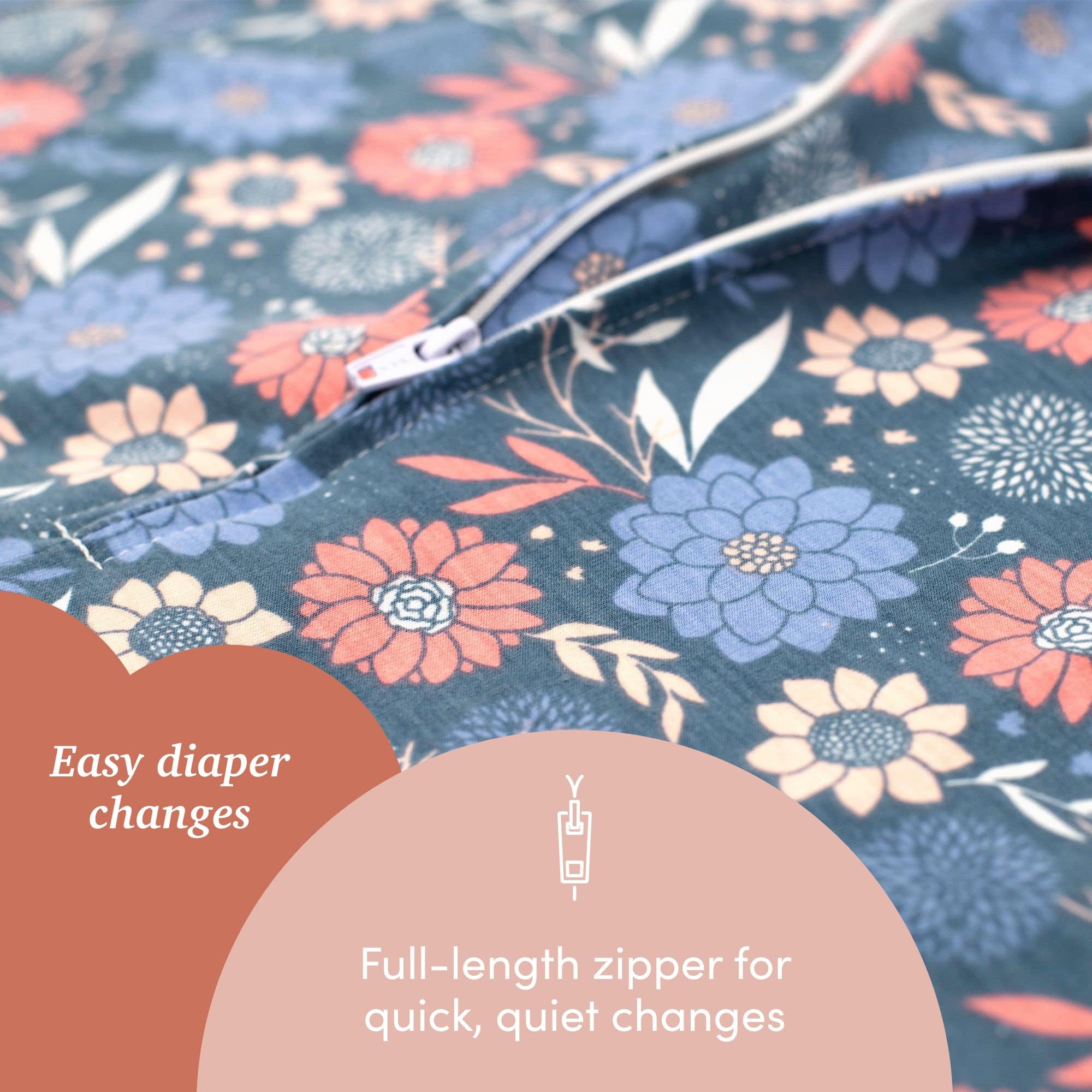SleepingBaby Zipadee-Zip Transition Swaddle - Starfish Design Wearable Blanket, Small (4-8 Months) - View #9