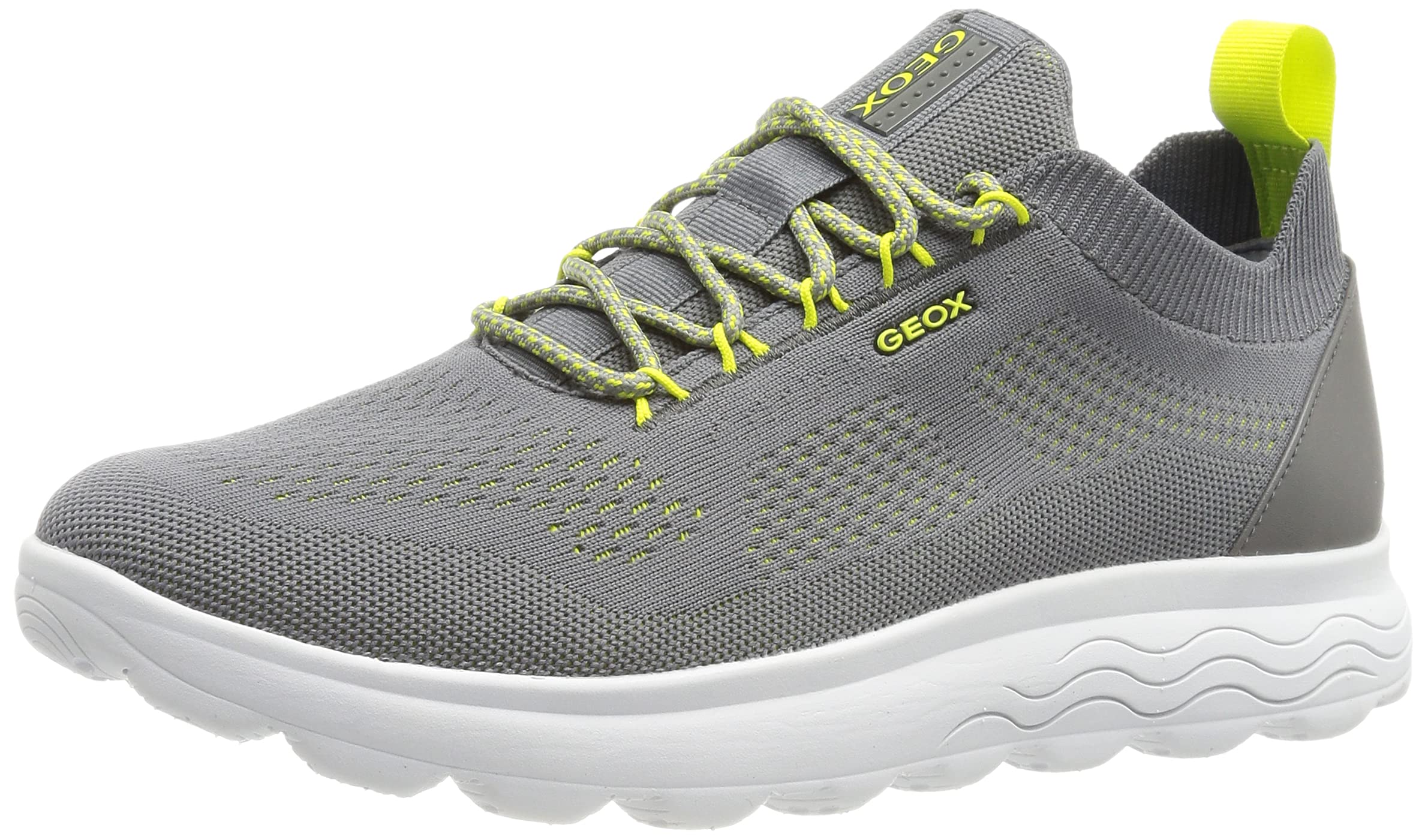 Geox U Spherica A, Zapatillas para Hombre, Gris (Dark Grey), 45 EU