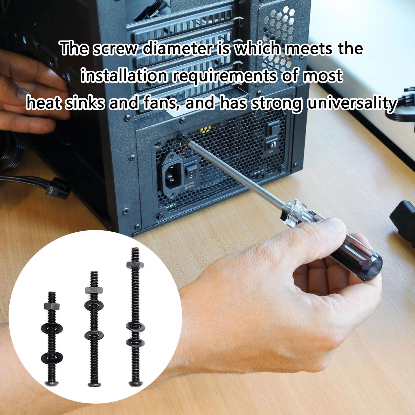 12PCS Brake Cage Screws Release Bolt Cage Bolt Replacement High Durability Carbon Steel for Trailer Spring Brakes