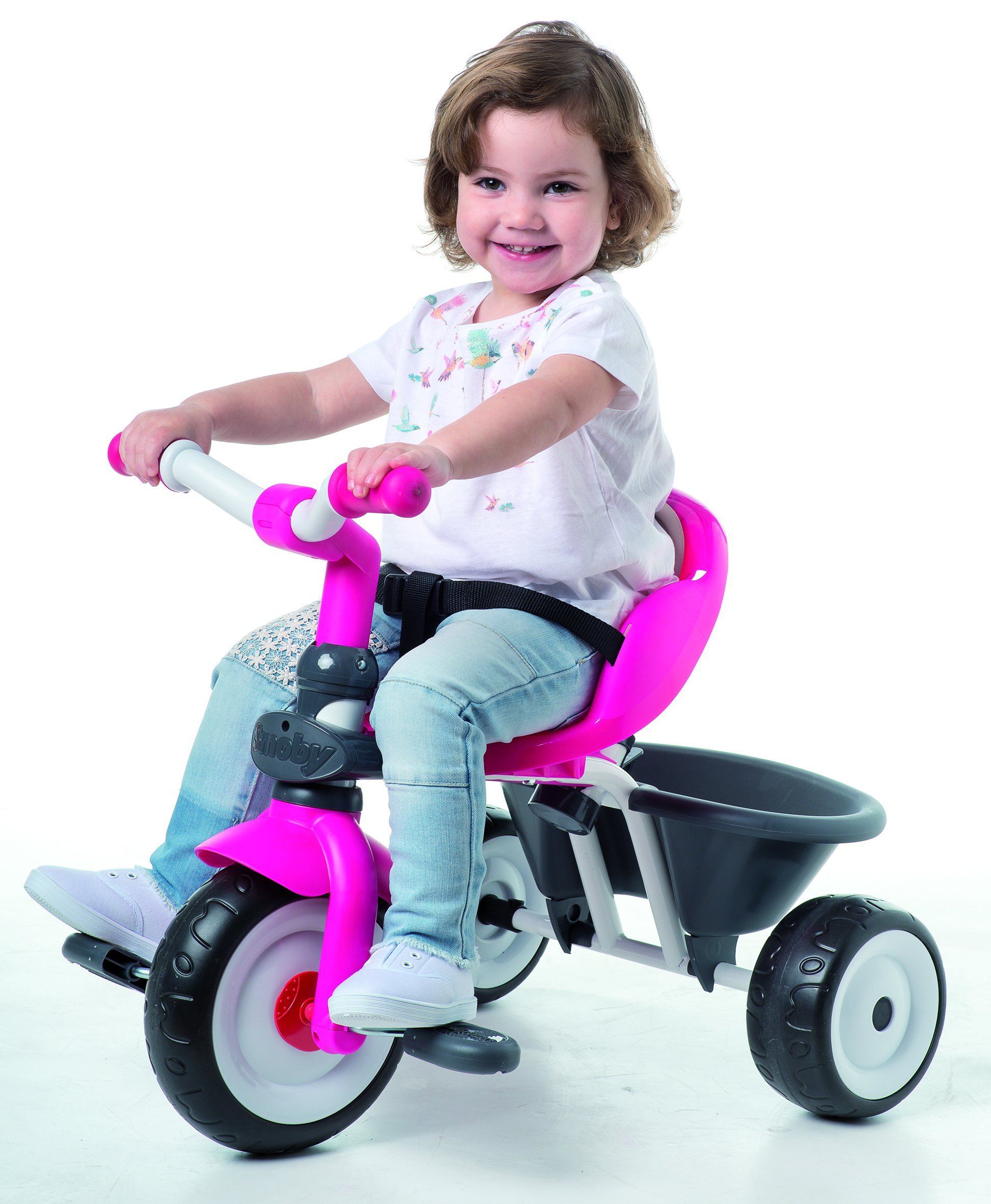 Smoby 740600 - Baby Driver Komfort Rosa