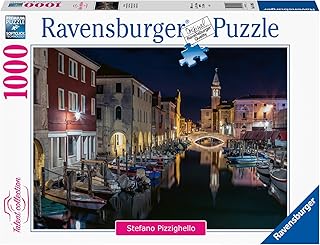 Ravensburger Puzzle, Puzzle 1000 Pezzi, Canali di Venezia, Puzzle per Adulti, Talent Collection, Puzzle Venezia, Puzzle Ravensburger - Stampa di Alta Qualità