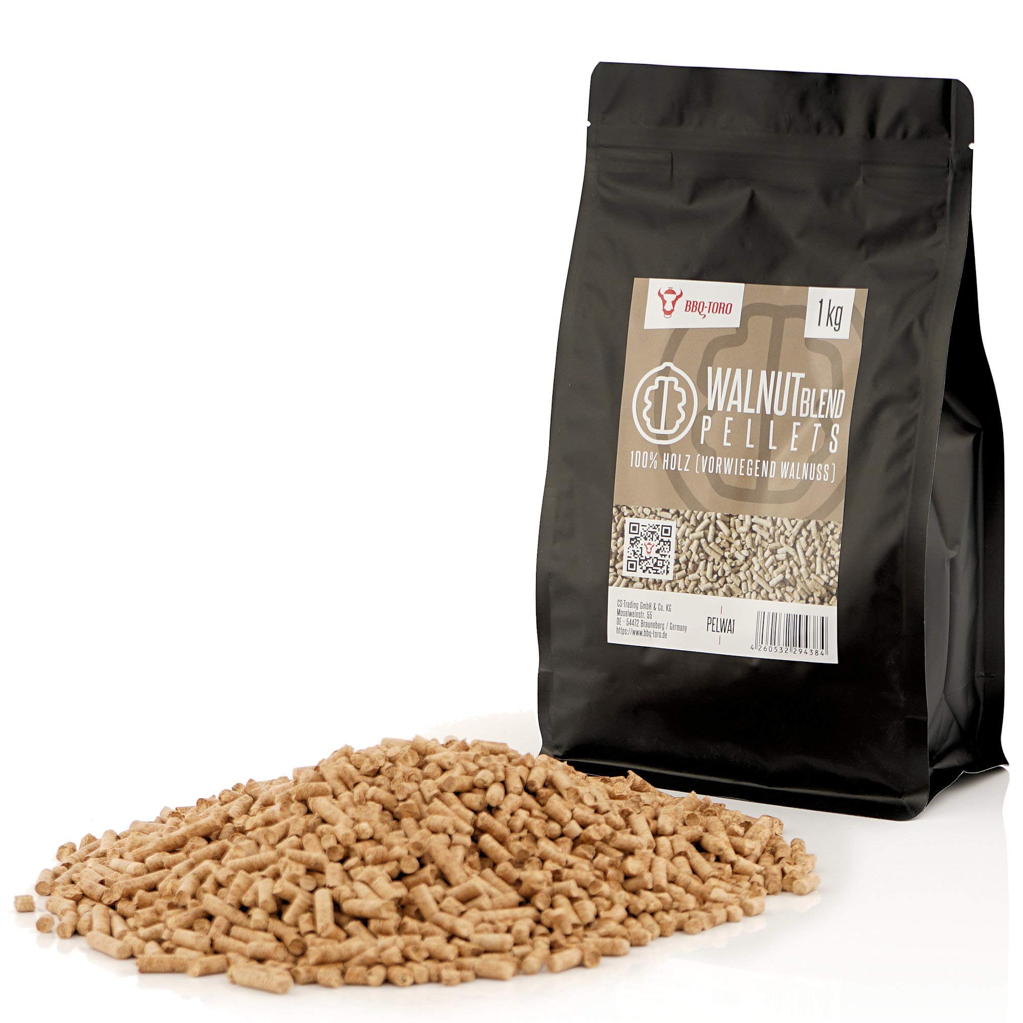 BBQ-Toro Pellets Set aus 100% Holz | Auswahl aus 7 Sorten à 1 kg | Smokerpellets für Grill, Smoker, Pellet-Pizzaofen und Heizungsanlagen | Grillpellets