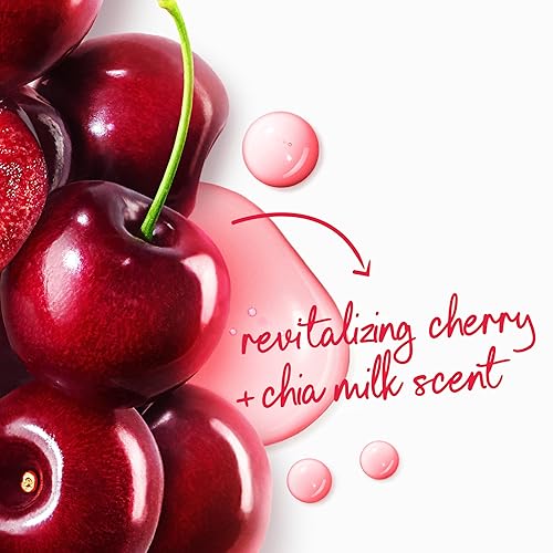 Miniatura 6 de Dove Gel de baño con bomba, leche revitalizante de cereza y chía, 3 unidades, para una piel renovada y saludable, limpiador hidratante de piel suave