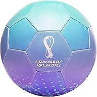 Vista 1 de Capelli Sport Copa Mundial de la FIFA Qatar 2022 Exhibición de recuerdo del balón de fútbol del torneo de fútbol con licencia oficial para jugadores