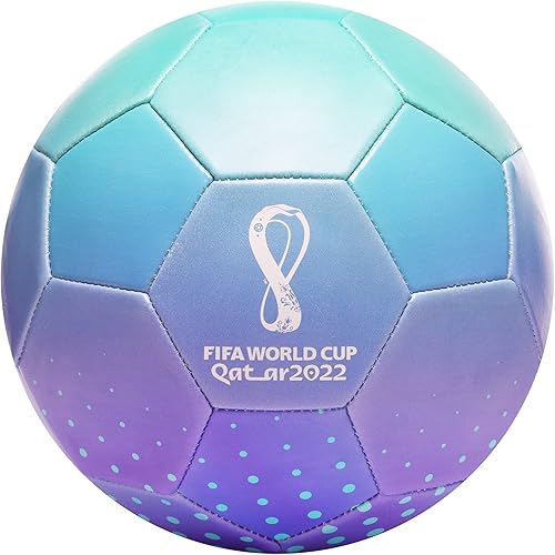 Miniatura 1 de Capelli Sport FIFA World Cup Qatar 2022 - Exhibición de recuerdo de balón de fútbol con licencia oficial para jugadores de fútbol jóvenes y adultos