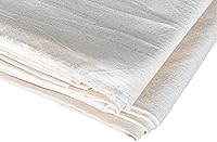 Vista 2 de Yard - Tela de muselina de algodón orgánico – 2 yardas, 60 pulgadas de ancho, tela de vestir sin blanquear para blusas, forros, delantales y bolsas