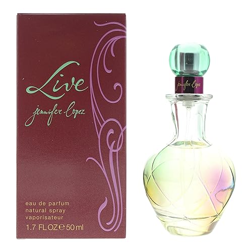 J. Lo Live Perfume para mujeres, fragancias únicas, 1.7 onza