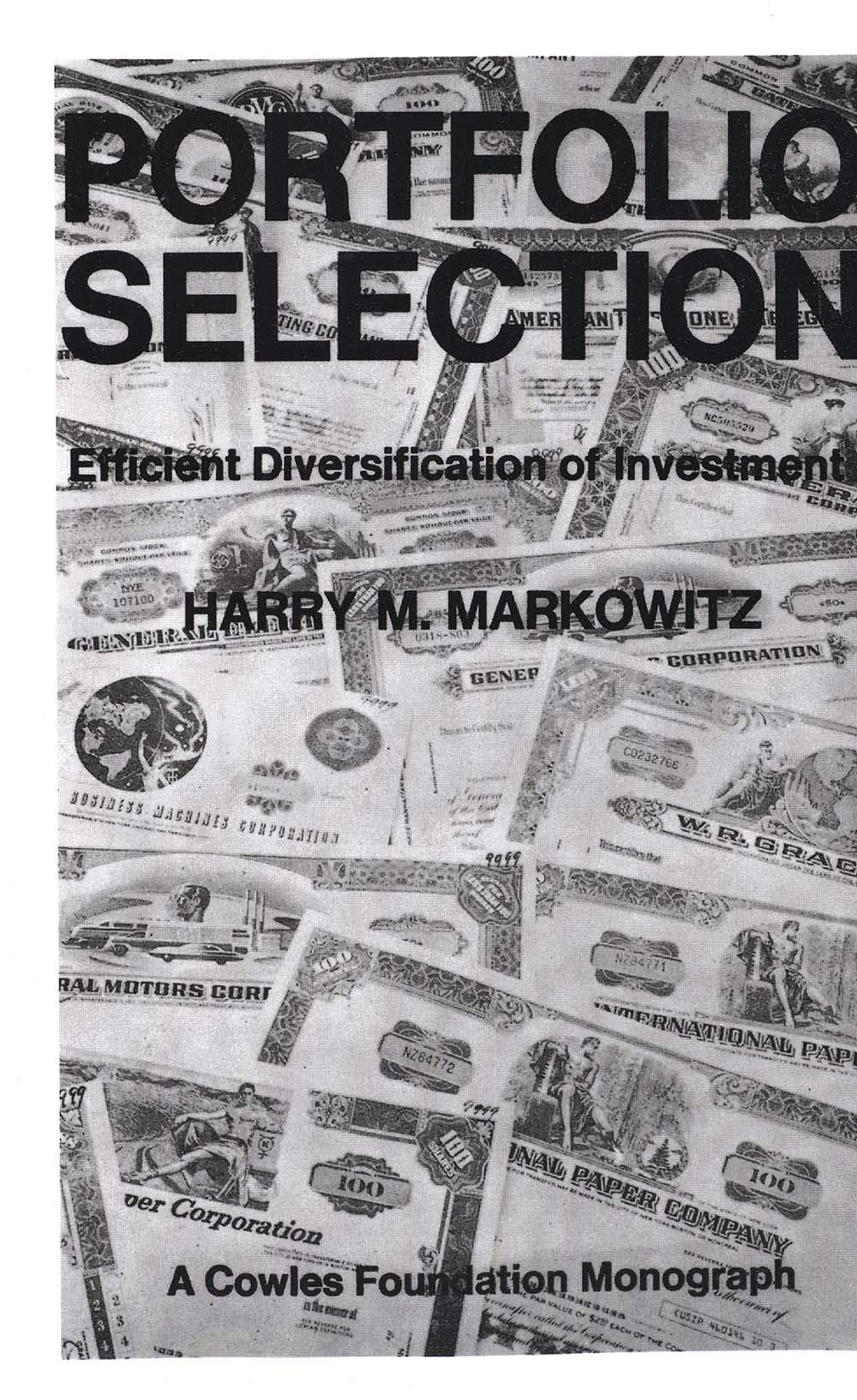 Buy Portfolio Selection: Efficient Diversification of Investments — BookShops.in