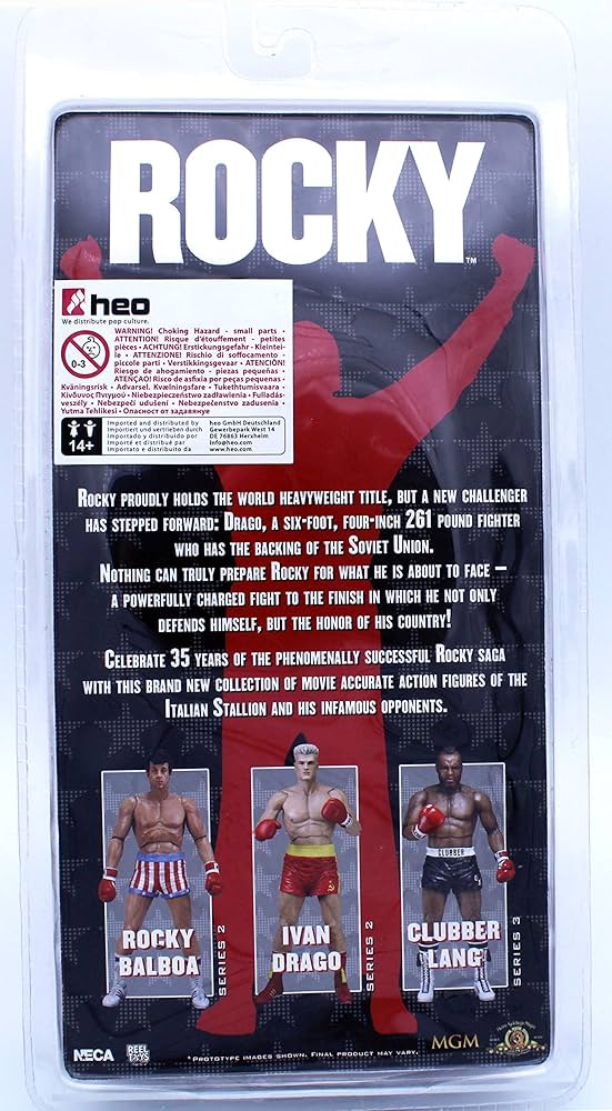 Amazon.com: Neca Rocky - Series 2 - Rocky IV Battle Damaged