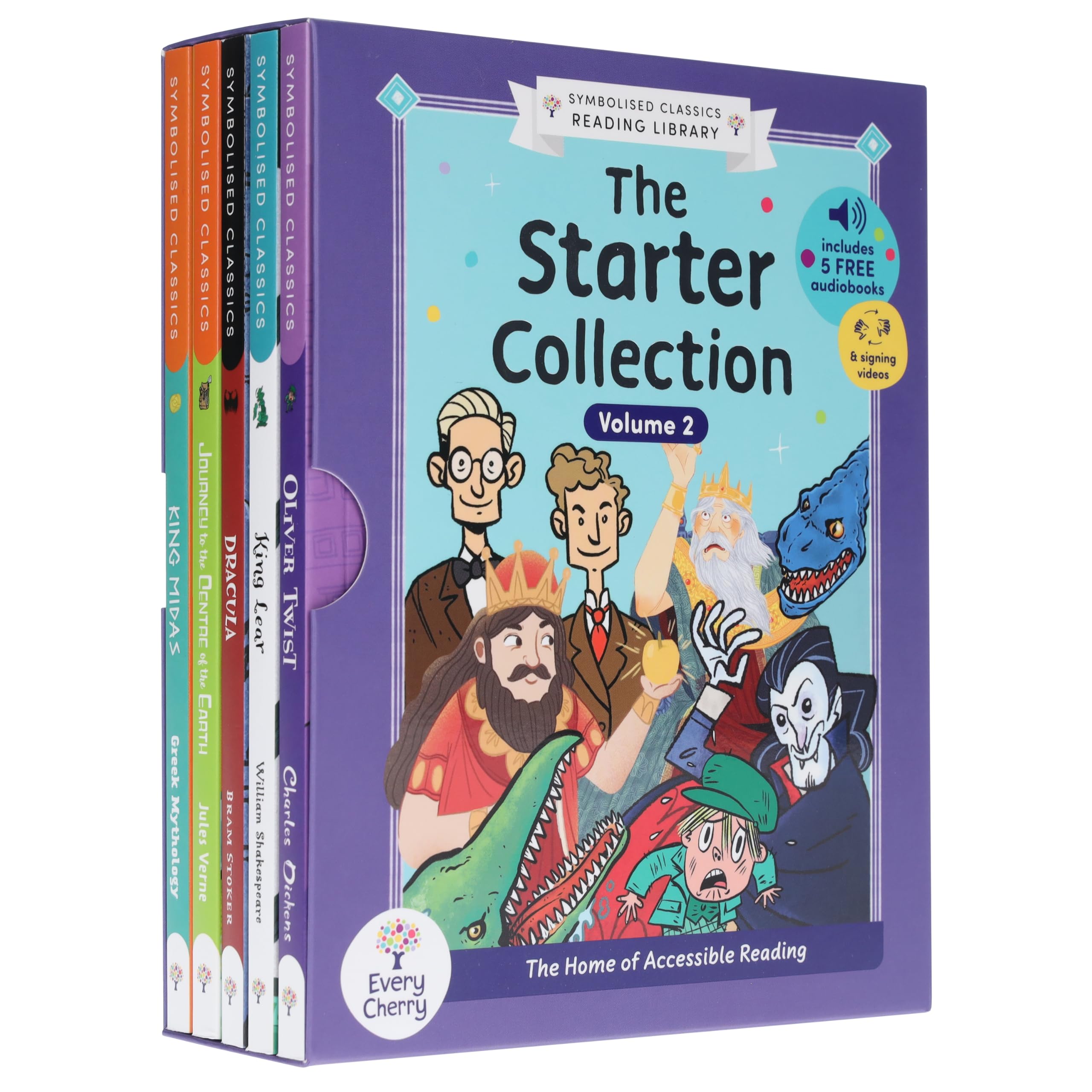 Symbolised Classics Reading Library: The Starter Collection Volume 2 - Perfect for SEND readers!
