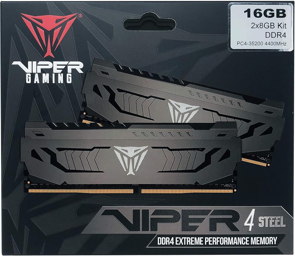 Patriot Viper Steel Series DDR4 16GB (2 x 8GB) 4133MHz Performance Memory Kit thumbnail 2