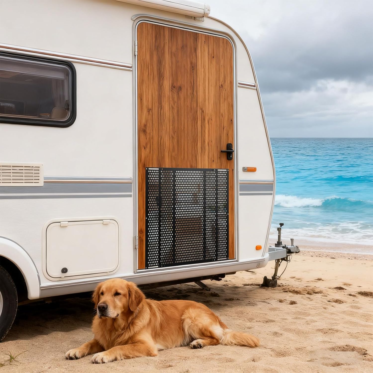 Backpacking Trailer Door Strengthening Framework Permanent Modifiable Metal Protector Organisms Global Screen Security Direct Current Door Framework