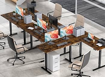 Amazon.com: VVENACE 63 x 28 inch Electric Standing Desk Adjustable