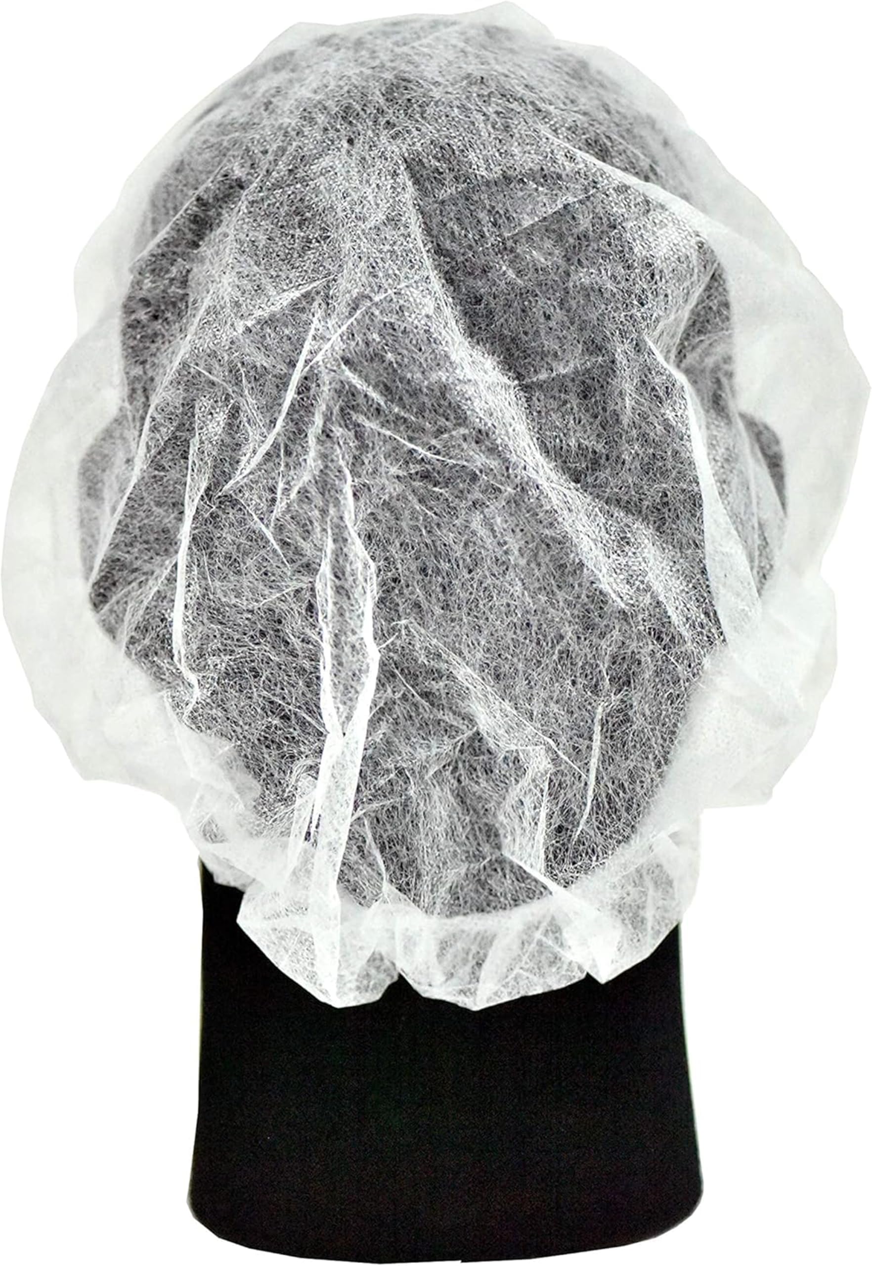 Disposable Bouffant Caps Breathable, Latex-Free, Elastic Edge for Secure Fit, 100 Pcs