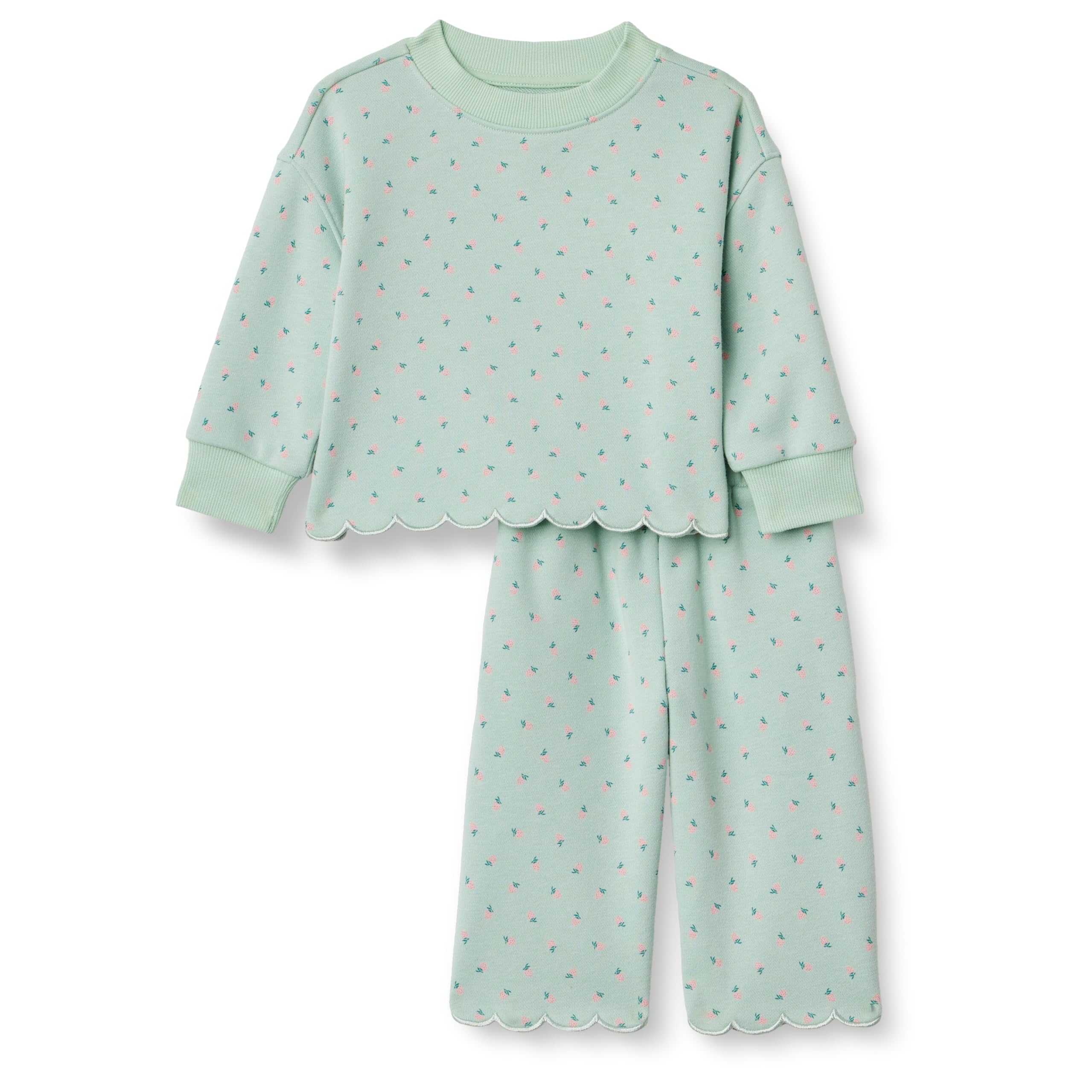Sofia Grainge French Terry Pant and Top Set for Cozy Toddler & Baby Girls