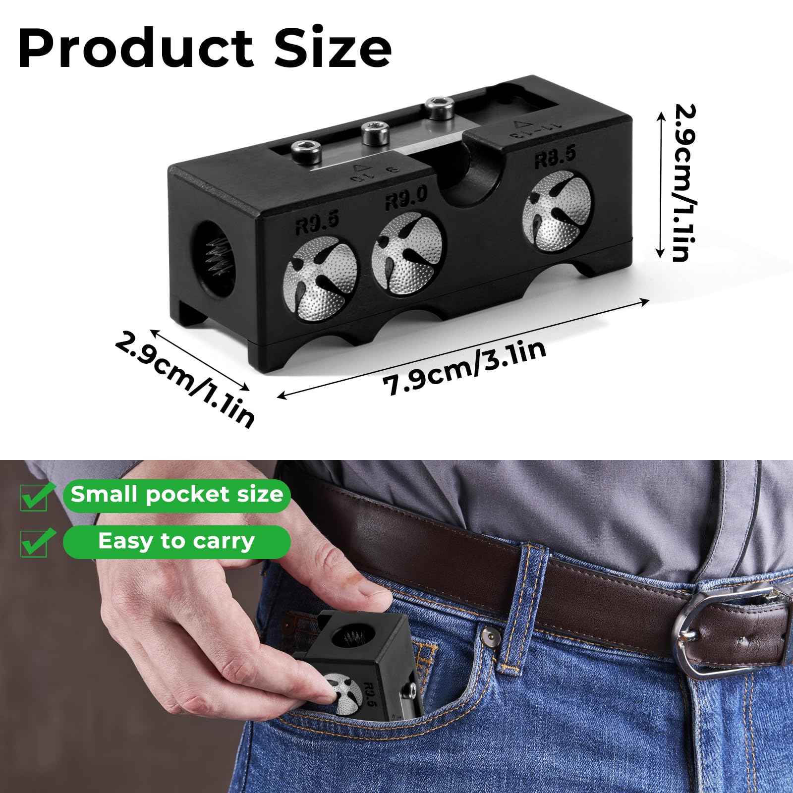 Strumento Di Punta Per Coda Da Biliardo 3 In 1, Aeratore Per Brawl - Foto 4