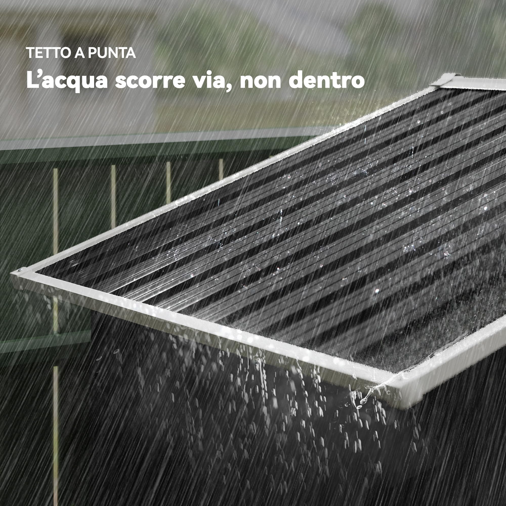Outsunny Casetta da Giardino 1.8m² Prese d'Aria 194x107x191 cm Grigio Scuro | Acciaio Zincato, Capanno Porta Attrezzi, Doppia Porta Scorrevole Bloccabile, Tetto Inclinato, Guanti