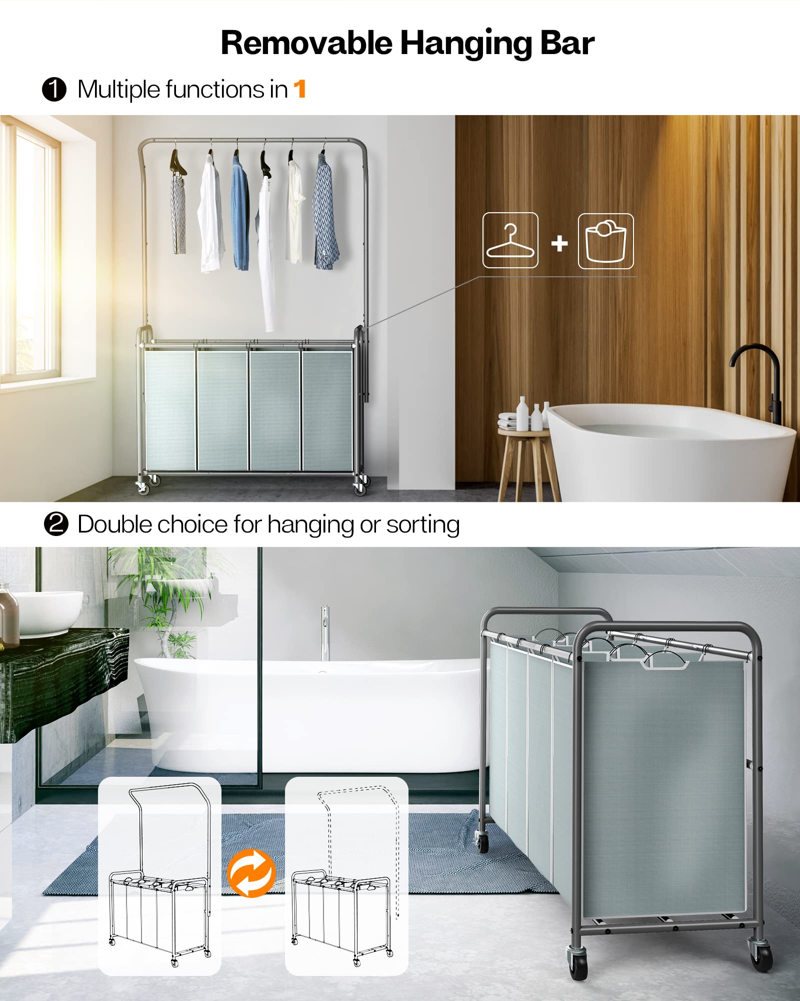 ROMOON Laundry Sorter