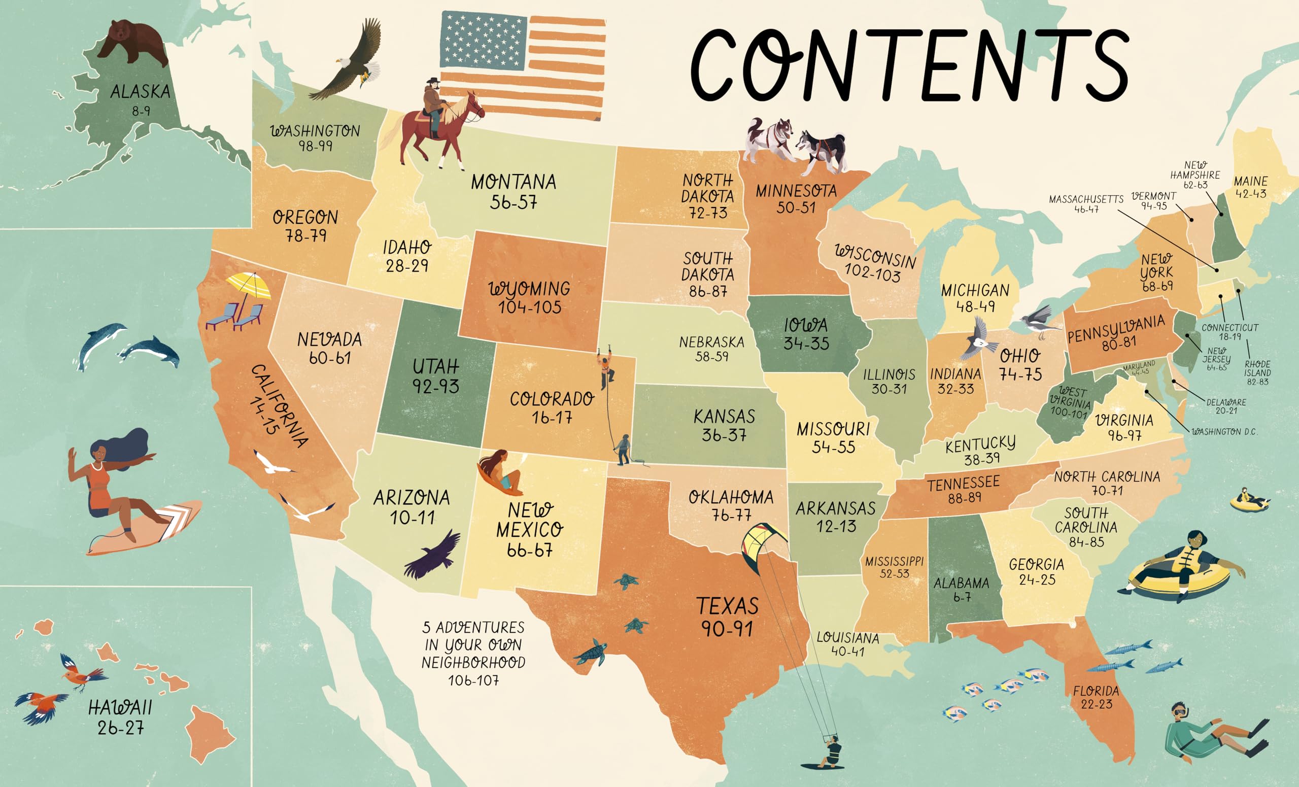 50 Adventures in the 50 States (Americana) - Image 2