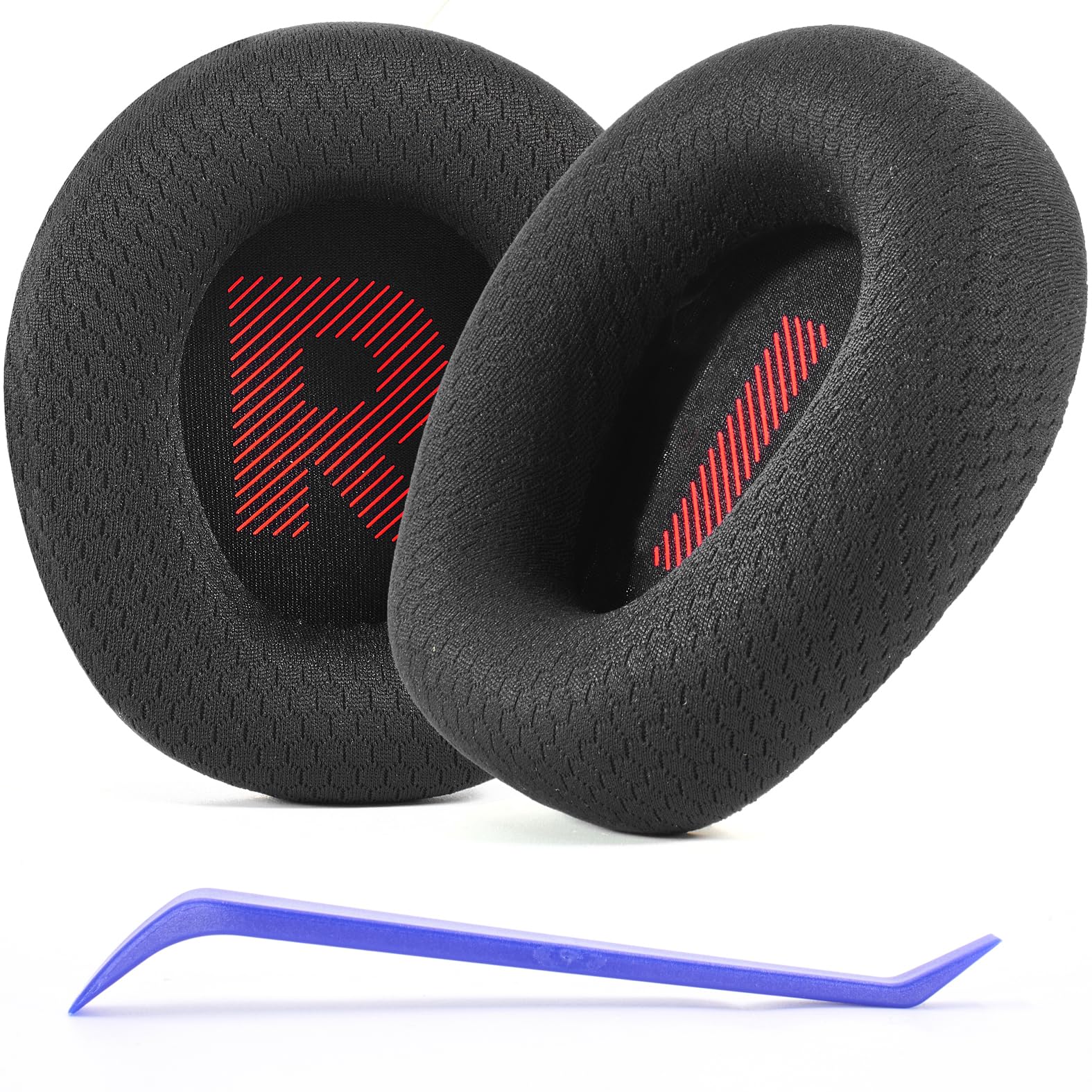 Coussinets JBL Quantum 100 350 en tissu maille noir Defean - 8