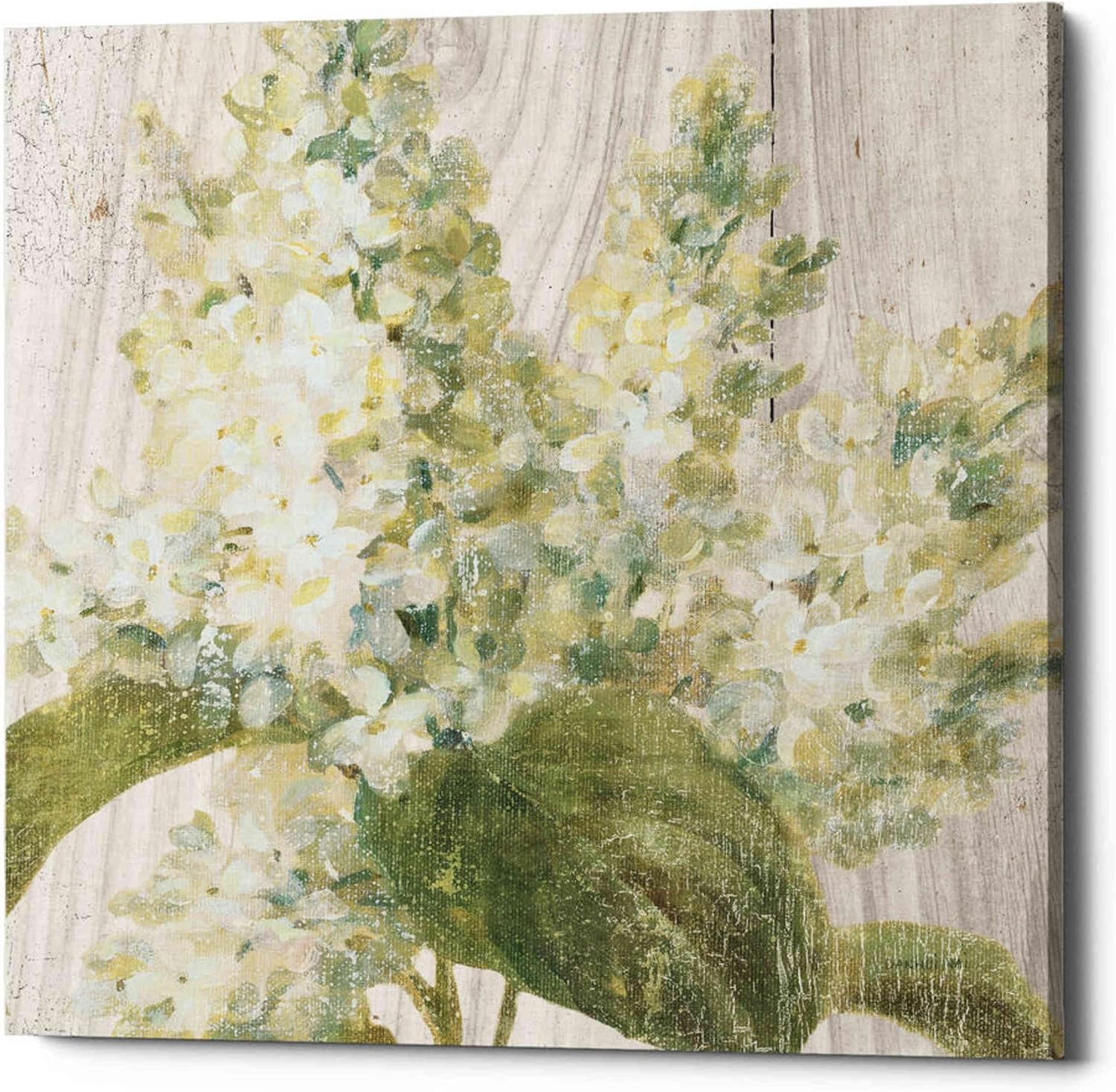 Epic Graffiti 'Scented Cottage Florals II Crop' by Danhui Nai, Canvas Wall Art, 12"x12"