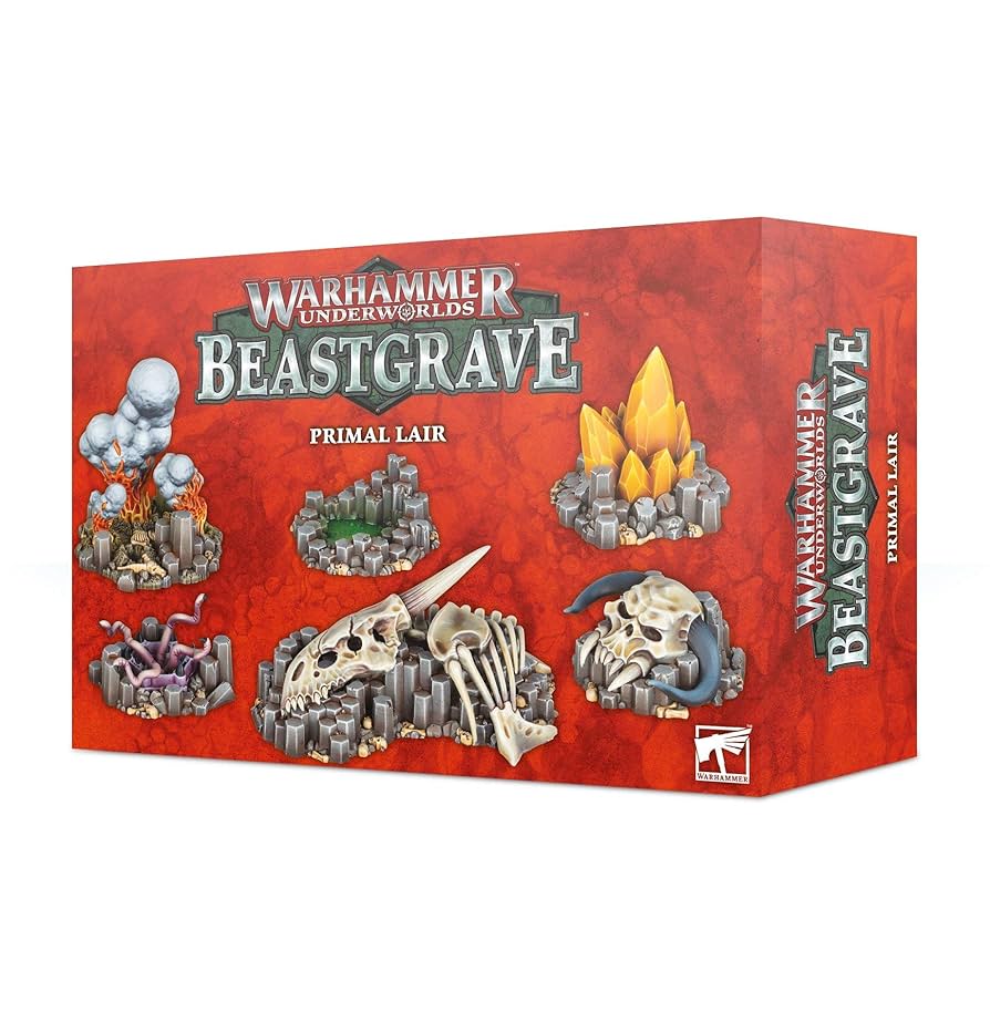 その他 WARHAMMER BEASTGRAVE PRIMAL LAIR Warhammer Underworlds: Beastgrave – Primal Lair : Amazon.pl