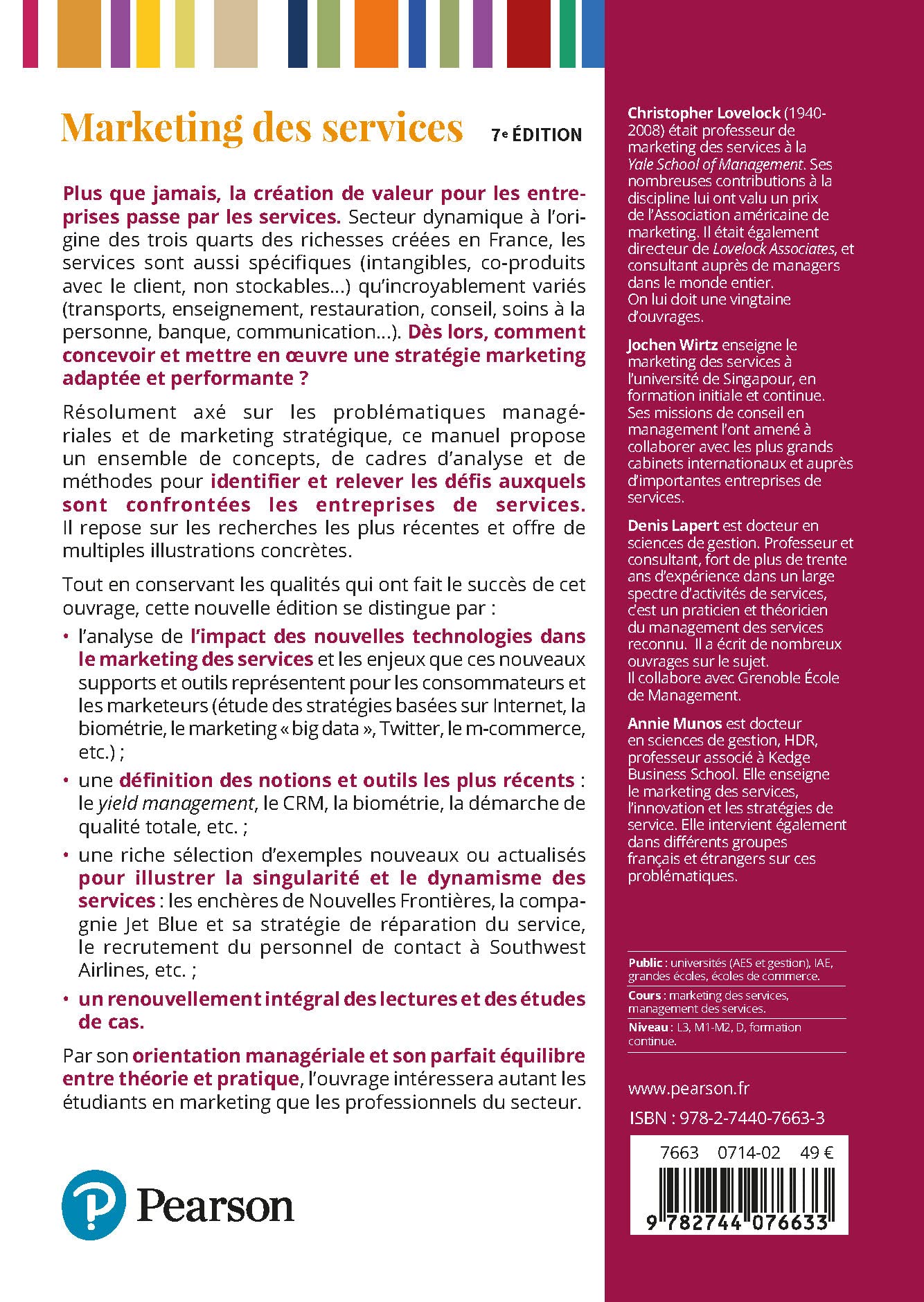 MARKETING DES SERVICES 7E