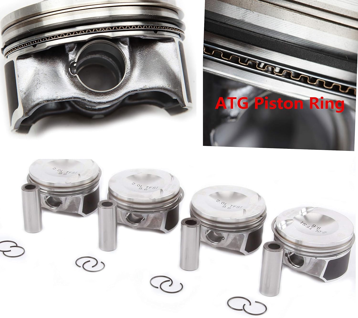 Buу 2 gеt 3 .EA888 ATG Modified Engine Piston&Piston Ring Kit Replacement For A3 2.0TSI Φ21mm 🛒 Crаzу Dеаlѕ .EA888 ATG Modified Engine Piston&Piston Ring Kit Replacement For A3 2.0TSI Φ21mm
