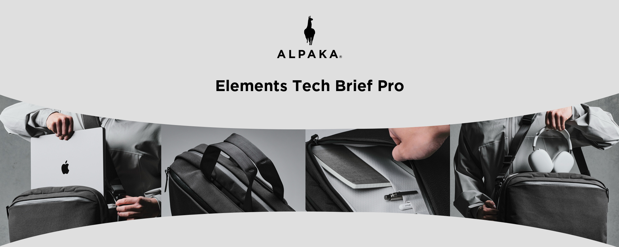 バッグ ALPAKA Elements Tech Brief 16 Amazon.com: ALPAKA Elements Tech Brief Pro 12L -3-in-1 Recycled