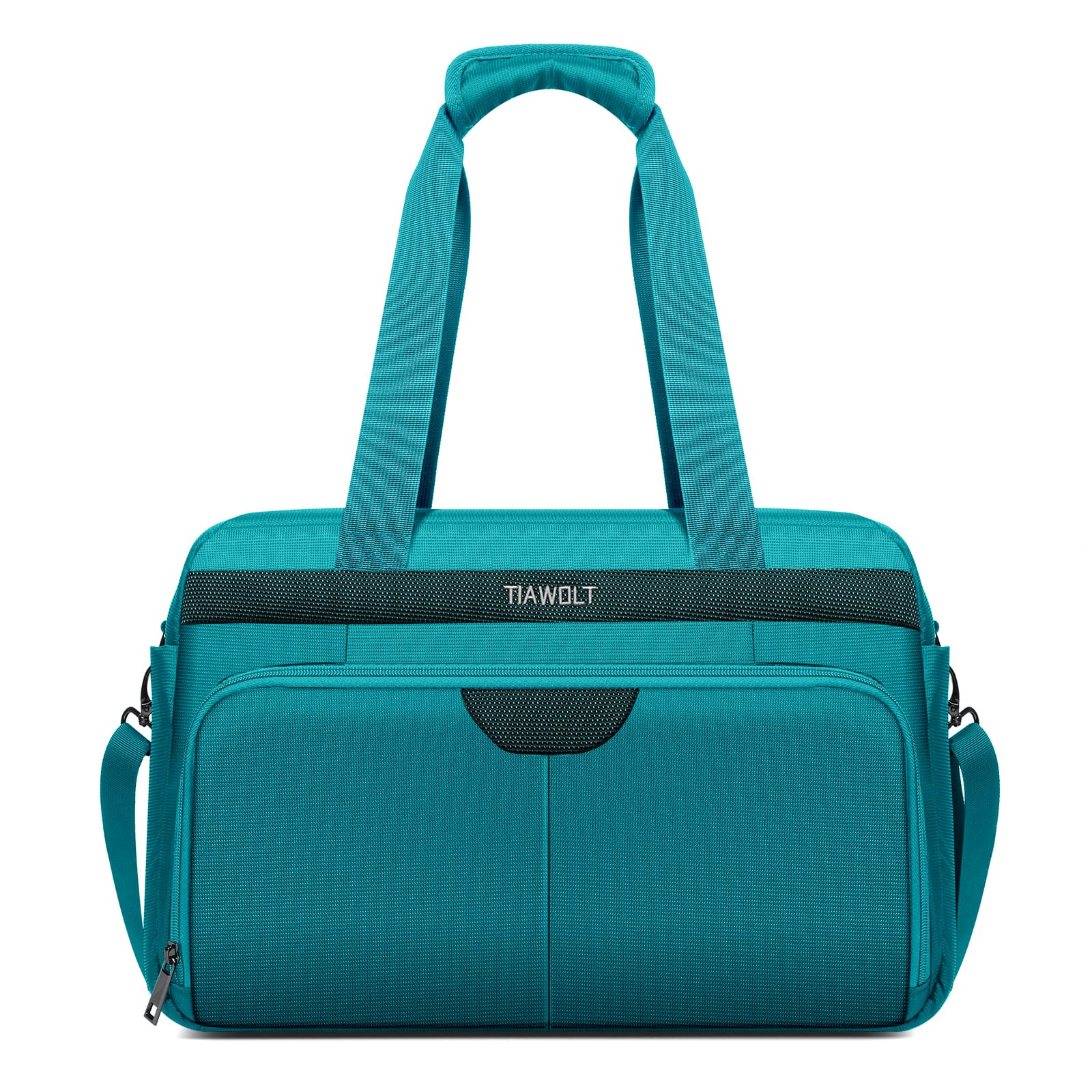 TIAWOLT Carry-On Luggage Travel Duffle Bag Carry on Duffle Airline Approved Expandable Travel Duffle, Weekender Bag for Men and Women with Wet Pocket