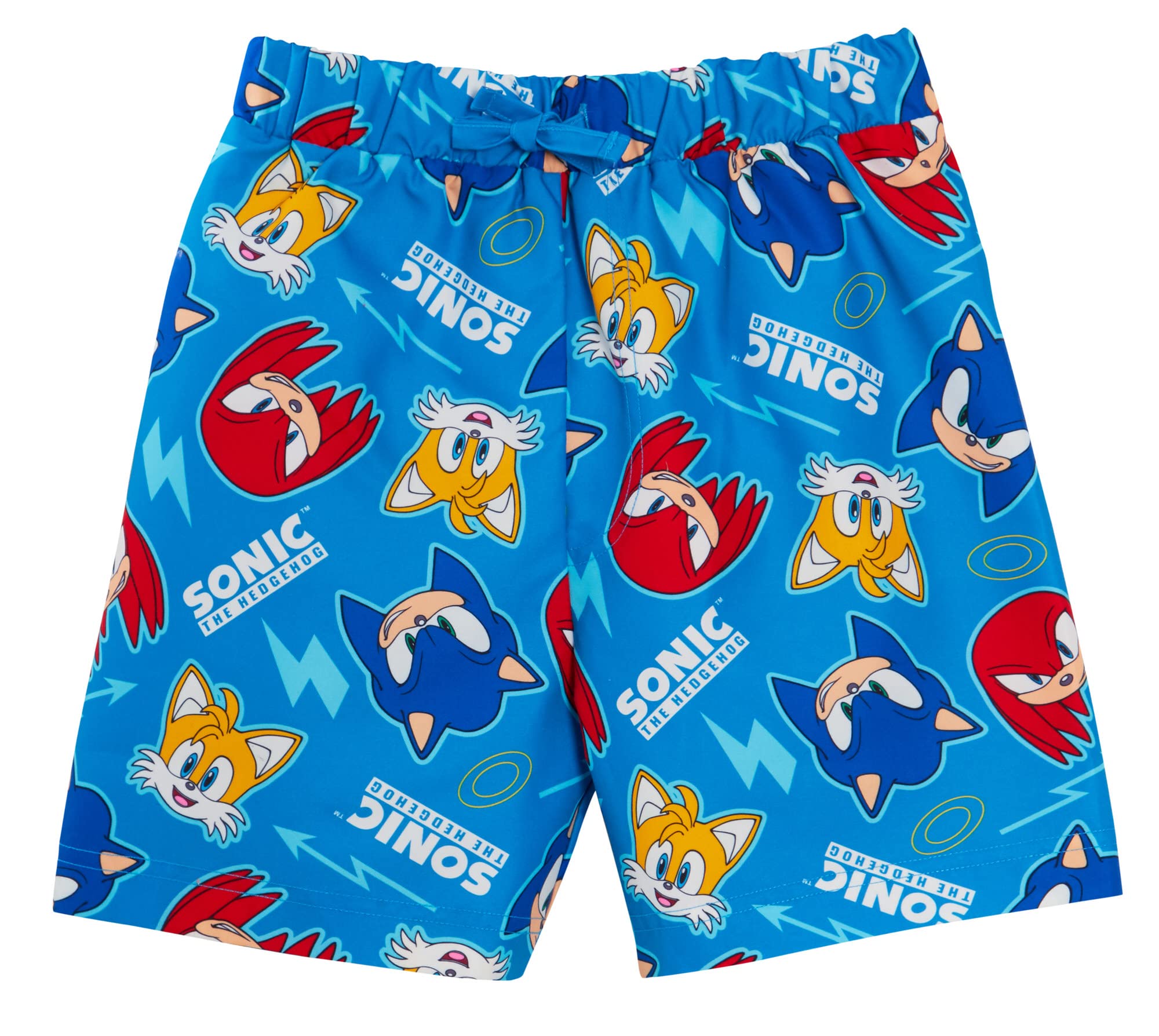 Sonic The Hedgehog Boys Swim Shorts Kids Swimming Trunks Board Shorts Holiday Beach Pool Swimwear