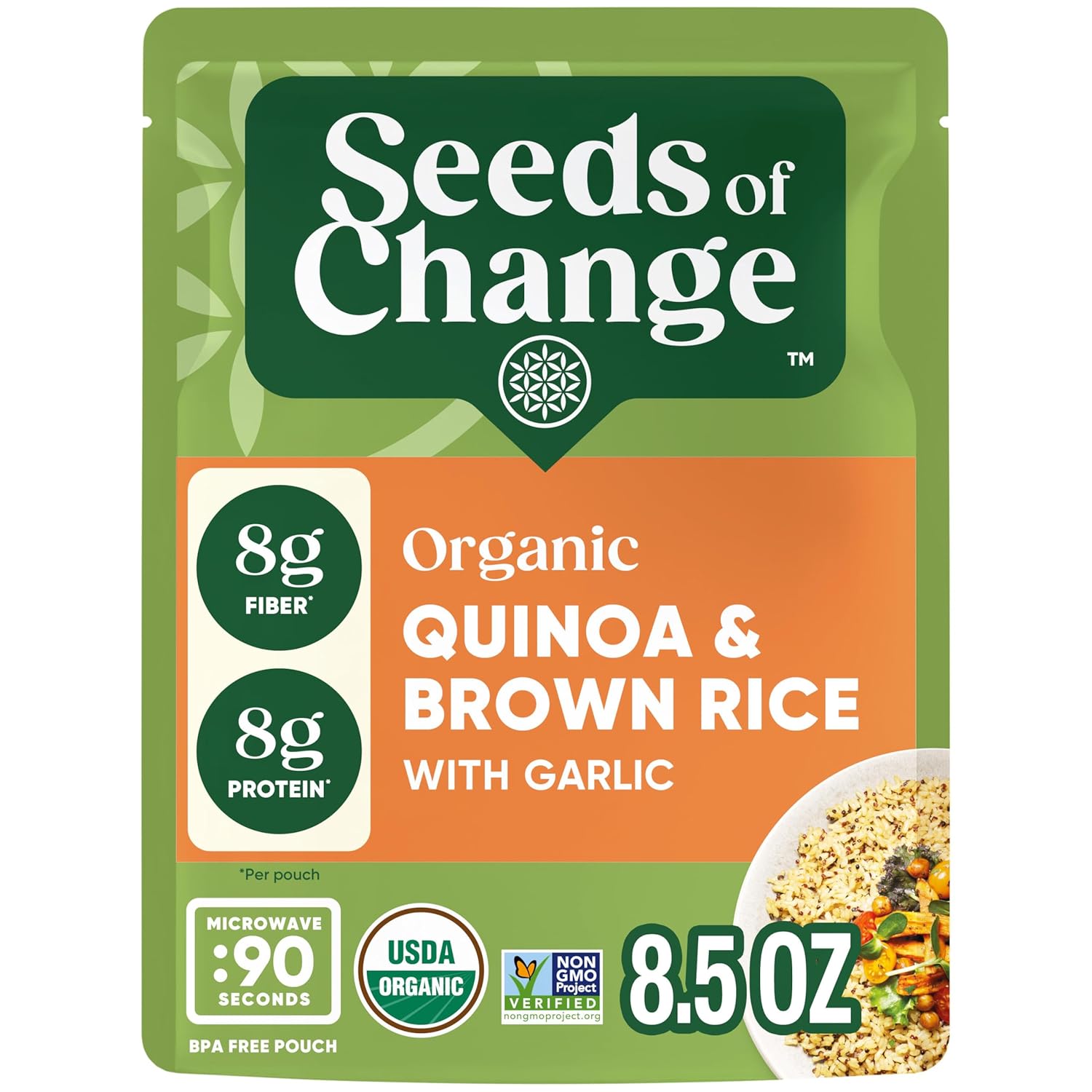 Discover the Nutritious Delight of SEEDS OF CHANGE Organic Quinoa & Brown Rice!