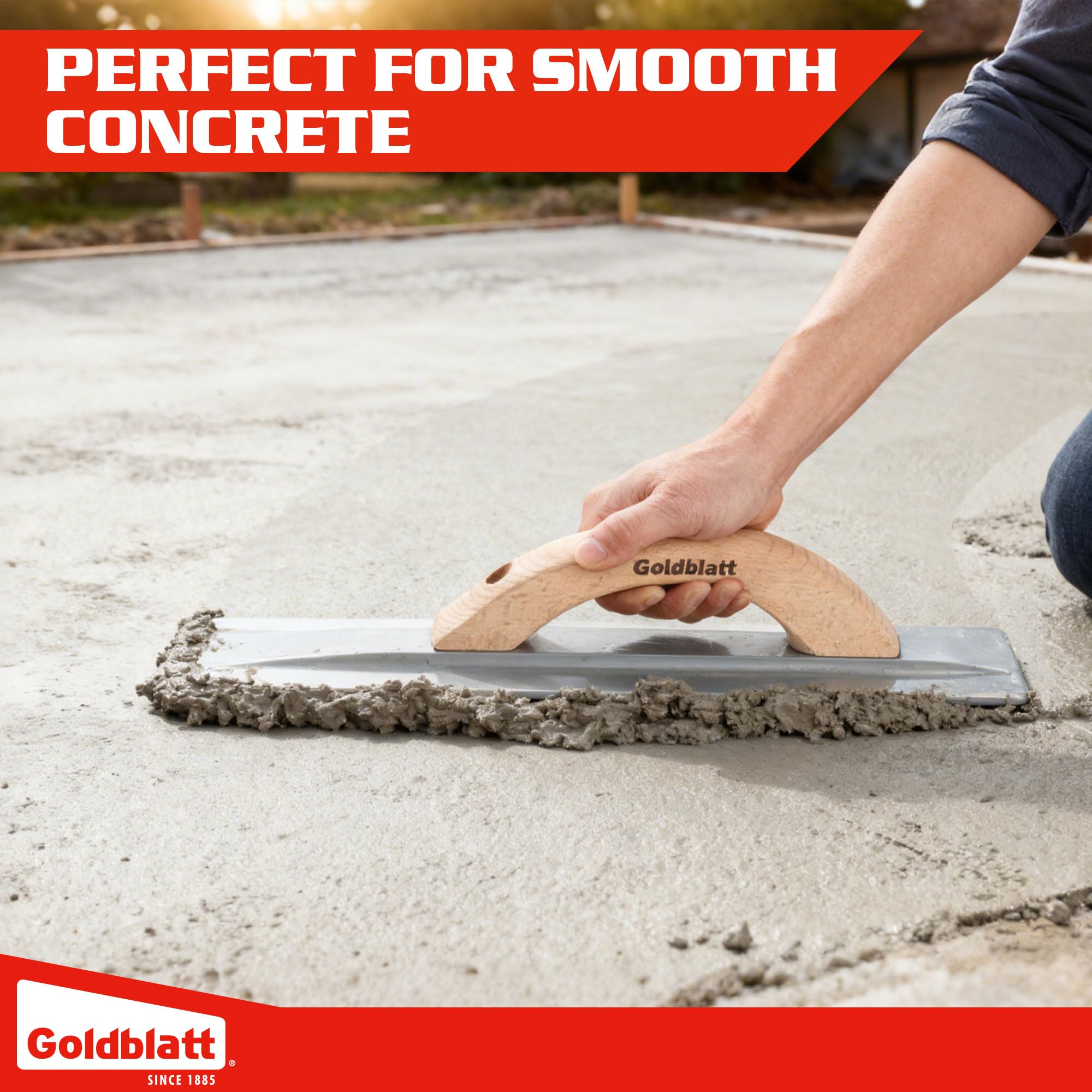 Goldblatt Hand Float - Concrete Finishing Tool -7