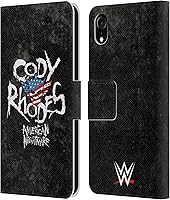 Vista 37 de Head Case Designs Officially Licensed WWE American Nightmare Flag Cody Rhodes Leather Wallet Case Compatible with Apple iPhone 7 Plus/iPhone 8 Plus