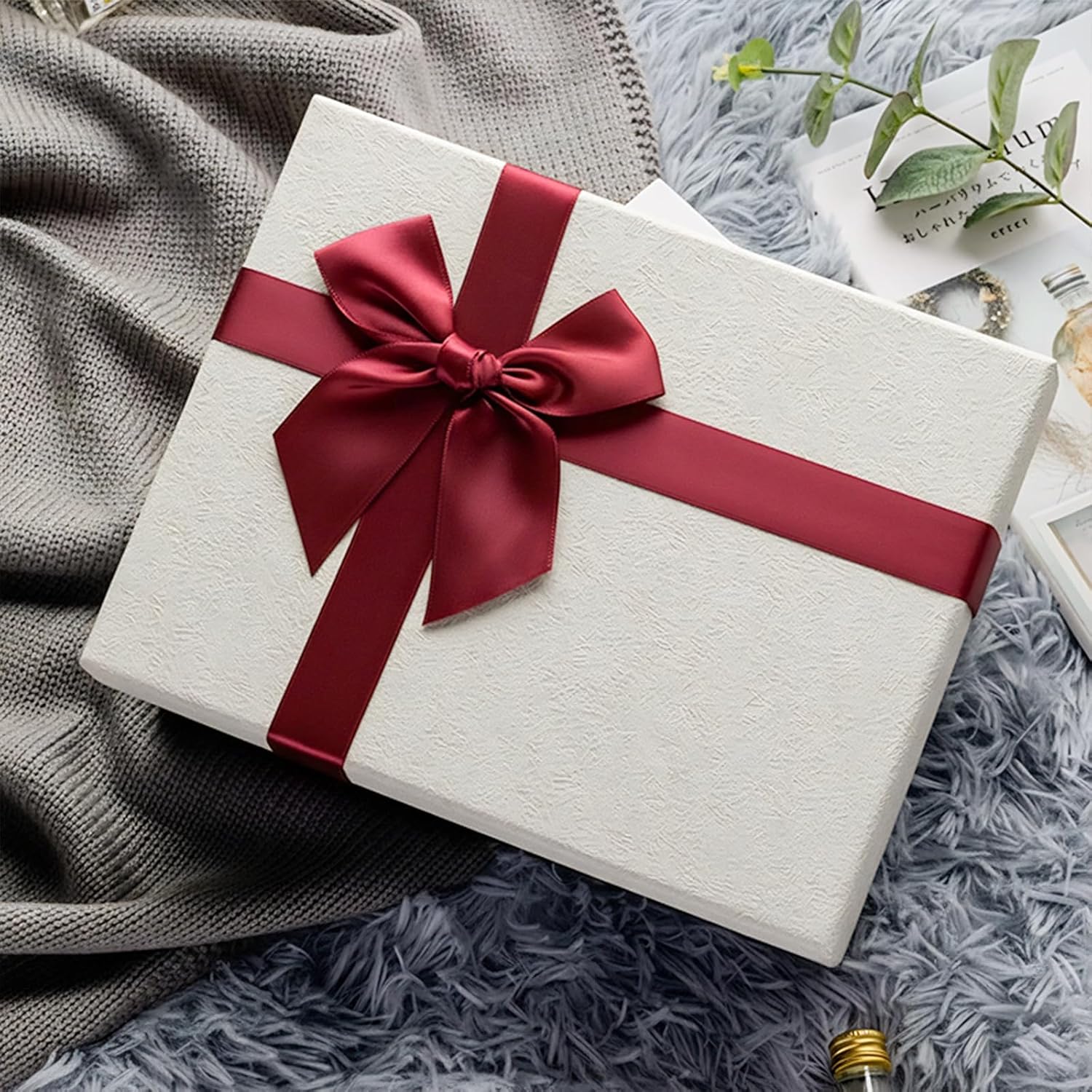 32 Colors 800Yard Satin Ribbon Rolls, 1" Wide 25 Yard/Roll, Rainbow Ribbon Perfect for Gift Wrapping Crafts Hair Bows Wedding Party Decoration (800Yard Rainbow Set-1, 1" X800Yards)