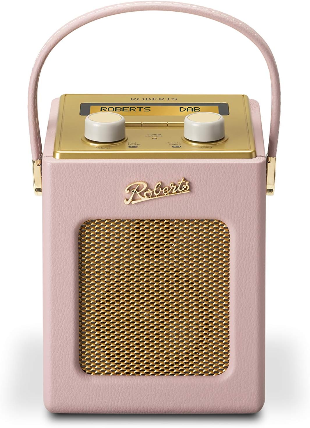 Radio Revival Mini DAB/DAB+/FM Digital Radio - Amazon Exclusive - Portable Radio - Dusky Pink