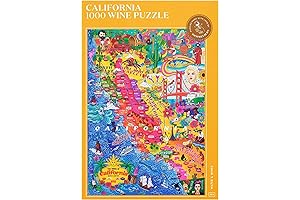 California Wine Regions 1000pc Puzzle