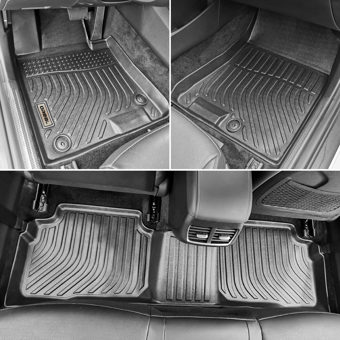 orealtrend Car Mats Replacement for Floor Liners Hyundai Sonata 2020-2025 Not for AWD Hybrid Model Heavy Duty All — view 2