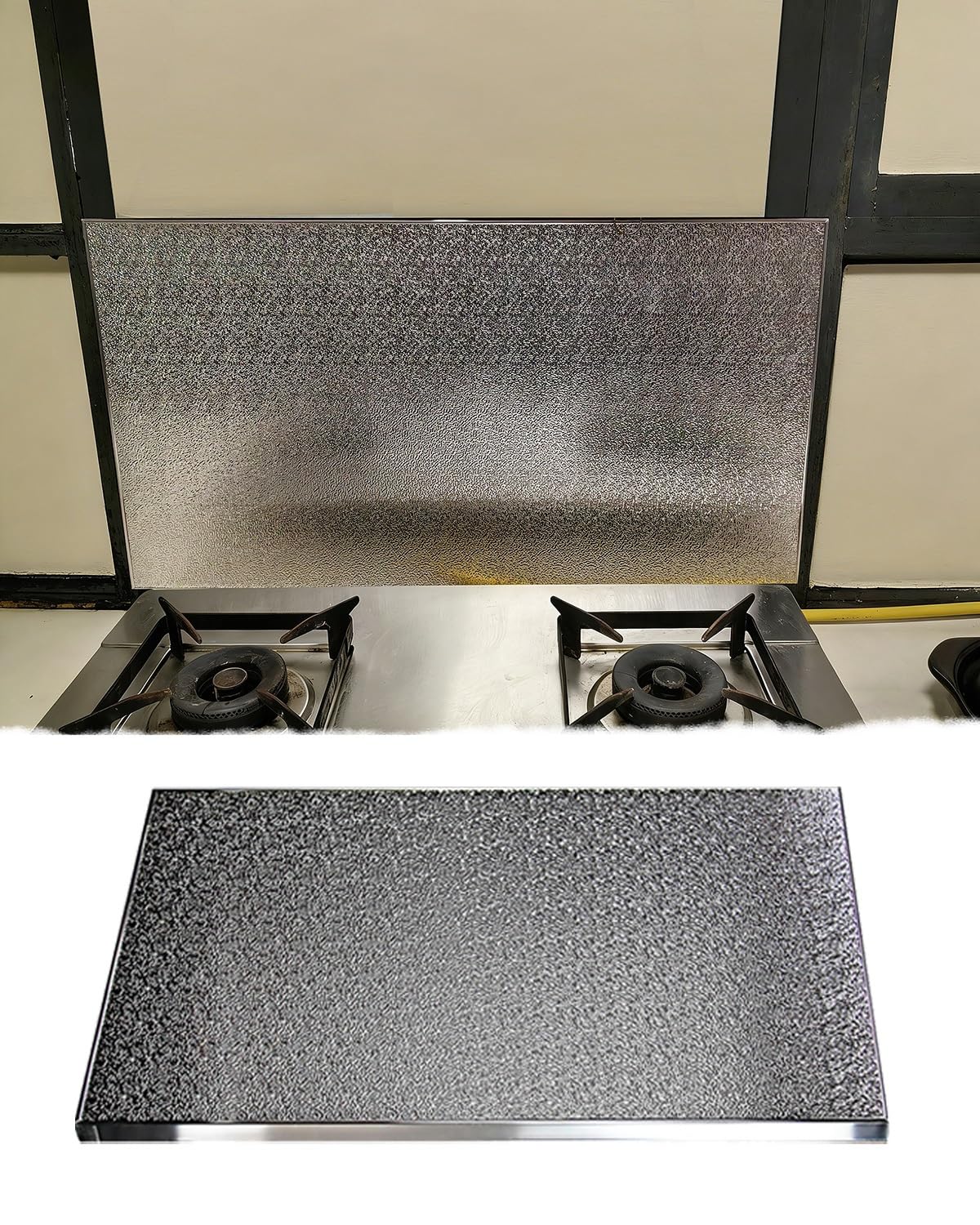 HYQOUKLR Heat Shield Board, Heat Shield Board High Temp Resistance Barrier for Kitchen Multiple Sizes(40x40cm/16x16in)