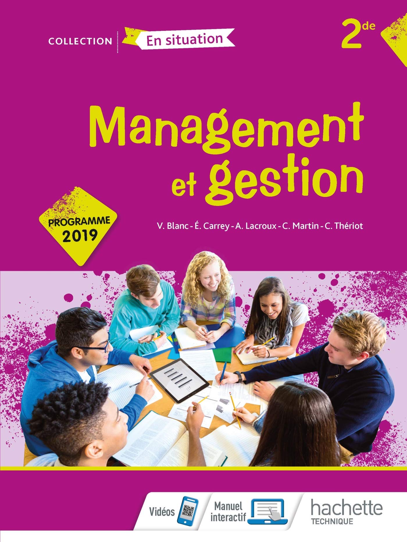 Buy Management et gestion option 2de - livre eleve - ed. 2019 — BookShops.in