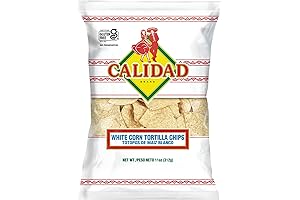Calidad White Corn Tortilla Chips, Prime Pantry