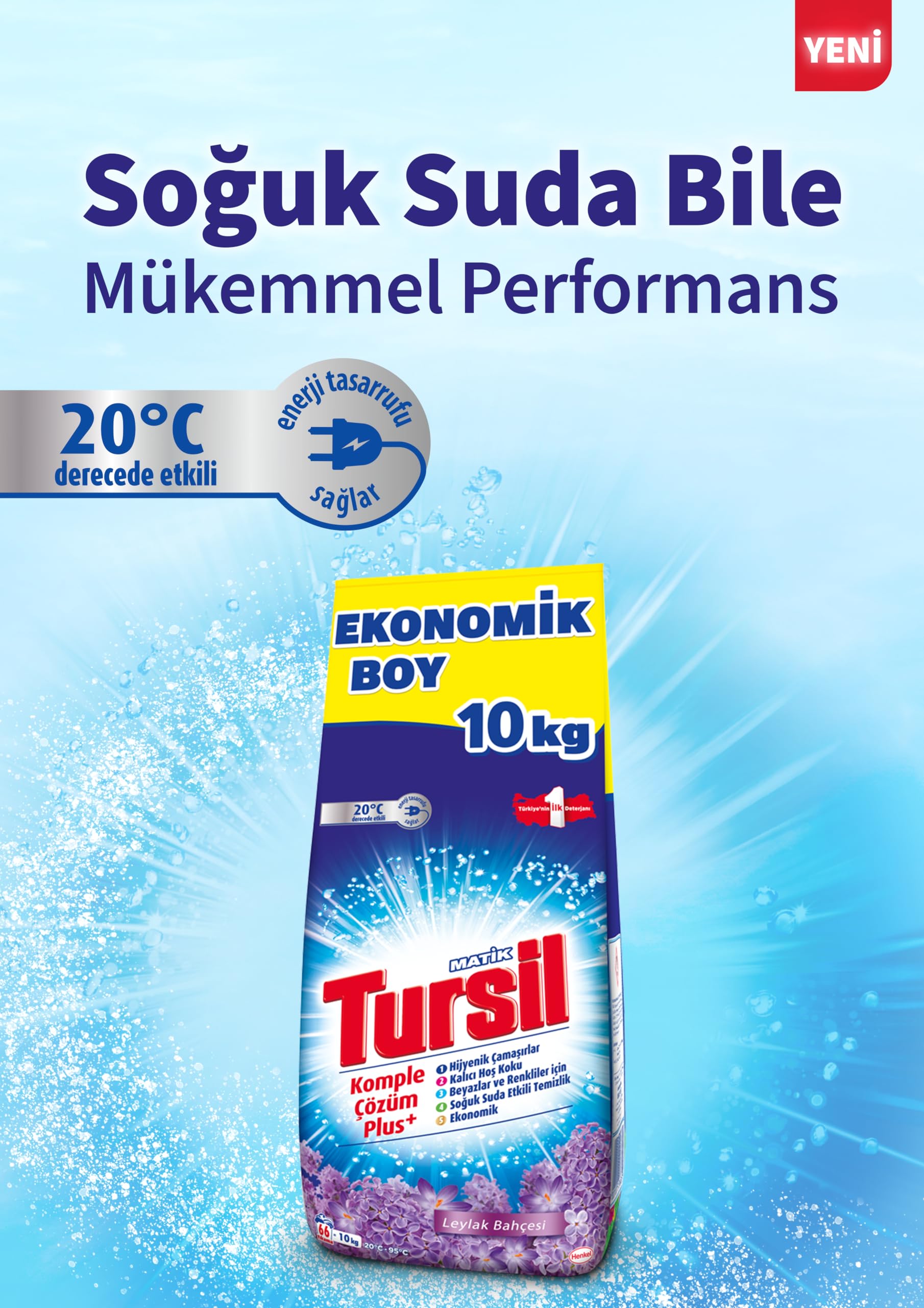 Tursil Matik Leylak 10 kg (2 paketi)